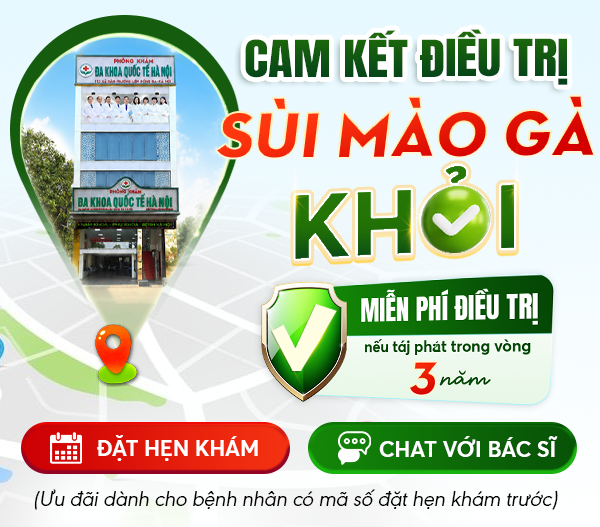 cam kết chữa sùi mào gà